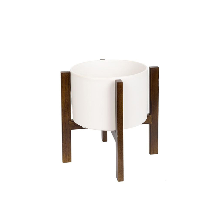 Albero Flower Pot - White