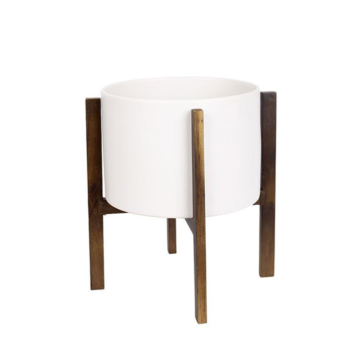 Albero Flower Pot - White