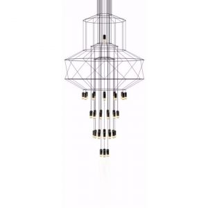 Filo Wireflow Chandelier Large